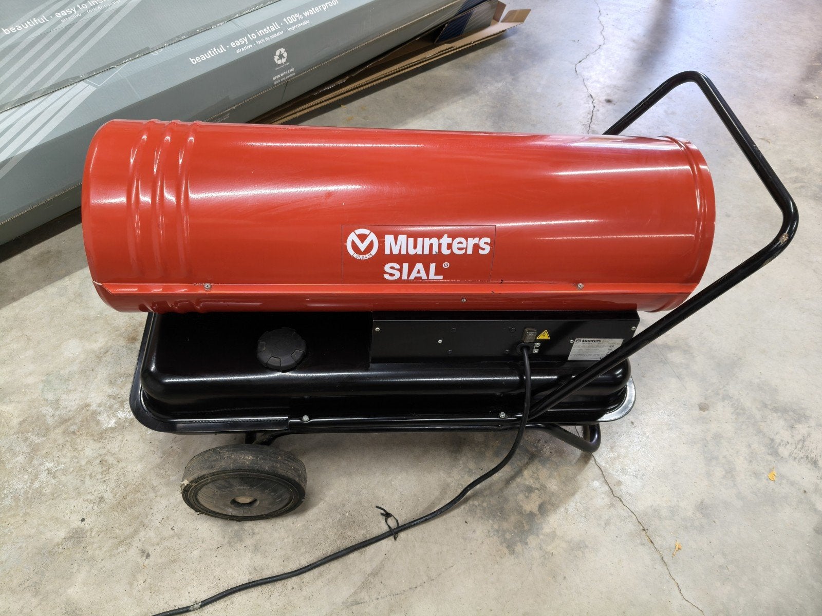 Munters SIAL GRY-D 40 WE Diesel Heteluchtkanon 46 kW, Doe-het-zelf en Bouw, Verwarming en Radiatoren, Ophalen