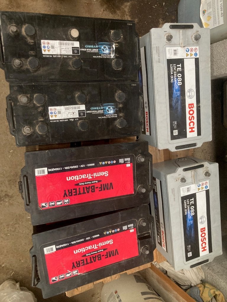 accu, batterij, vrachtwagen, caravan, mobil home, traktor, Ophalen