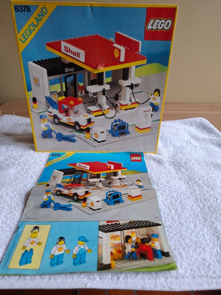 Legoland Garage shell 6378, Ophalen, Gebruikt, Inclusief instructies, Lego