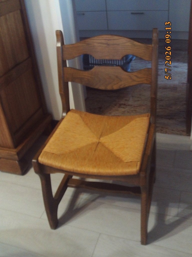 6 Chaises, Huis en Inrichting, Stoelen, Ophalen, Gebruikt, Bruin, Vijf, Zes of meer stoelen