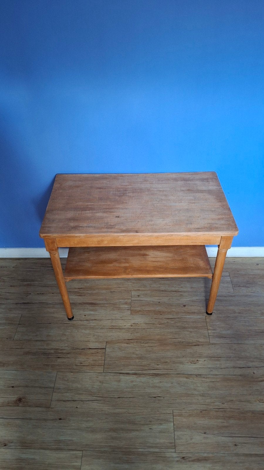 Kleine massief houten tafel, Ophalen