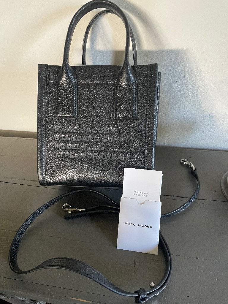 Marc Jacobs, Bijoux, Sacs & Beauté, Enlèvement ou Envoi, Neuf, Noir, Sac à main