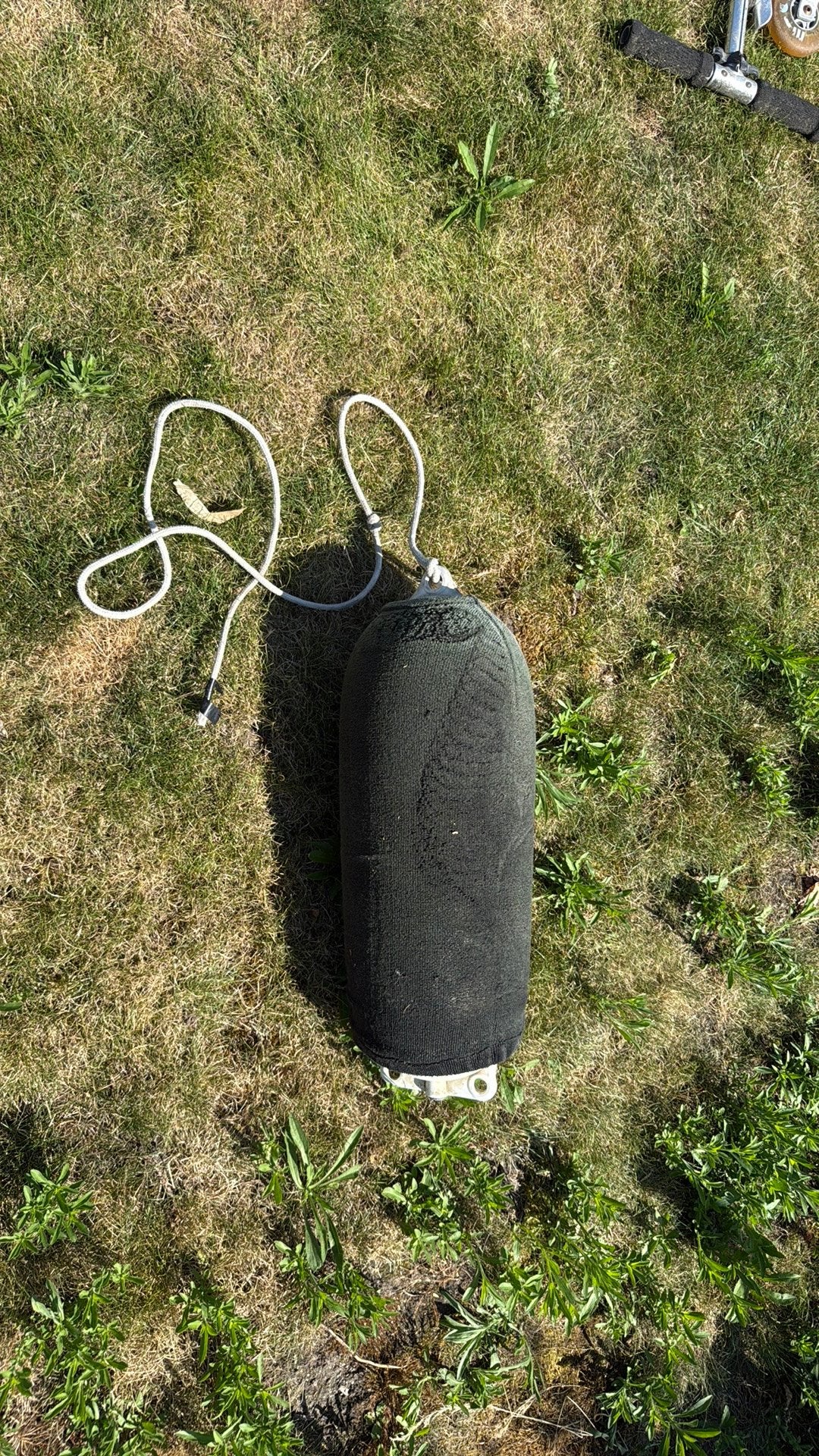 Fender wit, Ophalen, Gebruikt