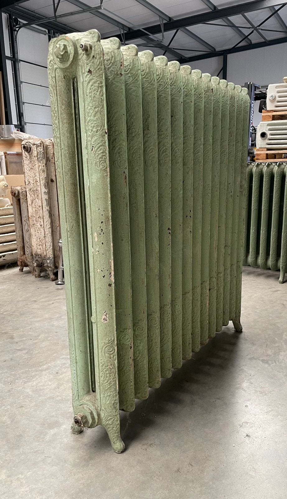 Radiateur en fonte, Enlèvement