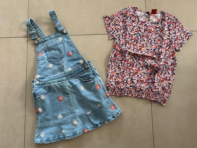 Setje s.Oliver maat 122, Kinderen en Baby's, Kinderkleding | Maat 122, Meisje, Ophalen of Verzenden, Zo goed als nieuw, Setje