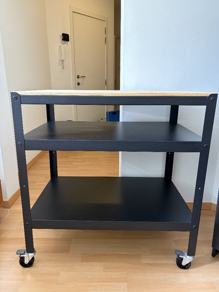 Roltafel, Huis en Inrichting, Ophalen, Kunststof, Gebruikt, 75 cm of meer