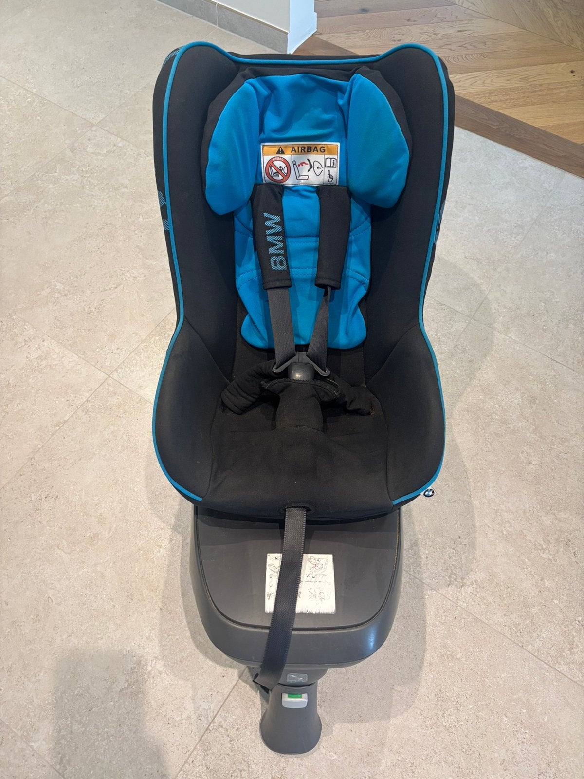 Bmw autostoel met isofix en voetensteun, Kinderen en Baby's, Autostoeltjes, Ophalen, Gebruikt, 9 t/m 18 kg, Isofix