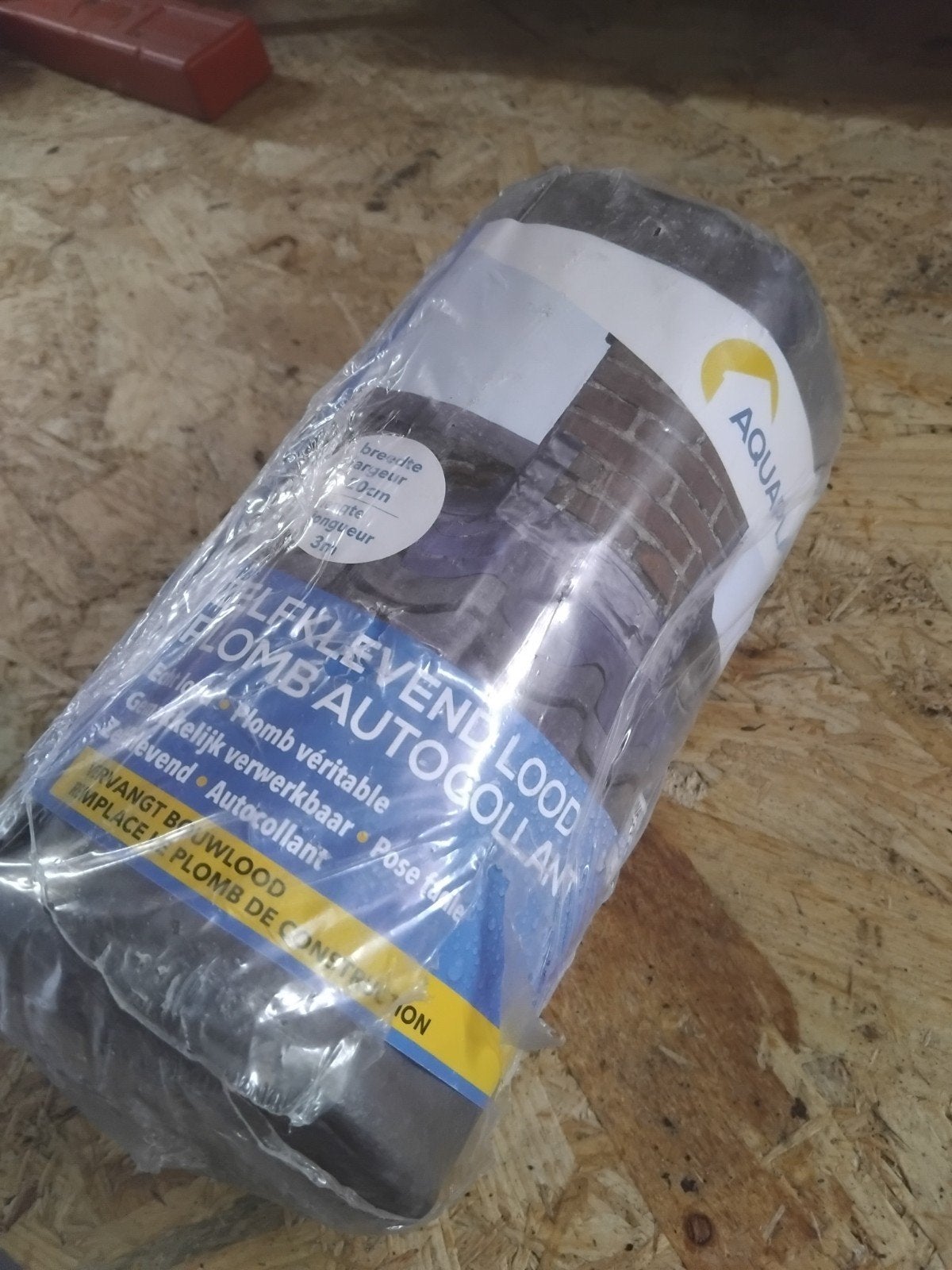 Aquaplan lood op rol, Ophalen