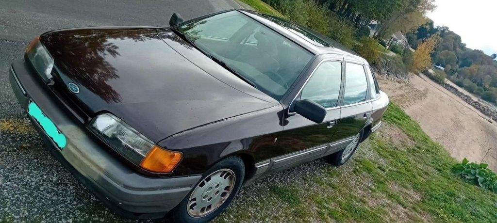 Zeldzame Ford V6 Scorpio Ghia 2.4 Youngtimers, Auto's, Elektrische ramen, 5 zetels, Particulier, 6 cilinders