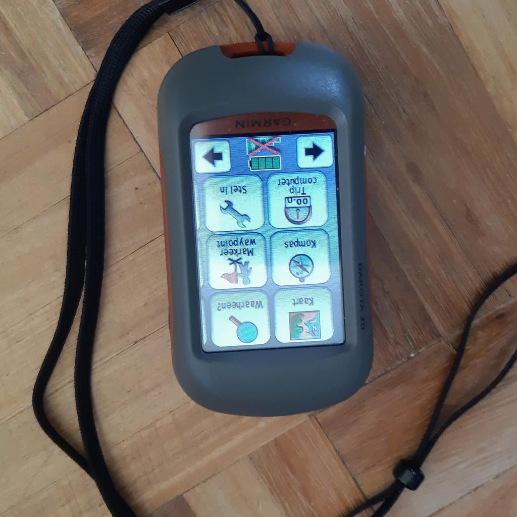 Garmin Dakota 20 wandel- en fiets-GPS, Ophalen