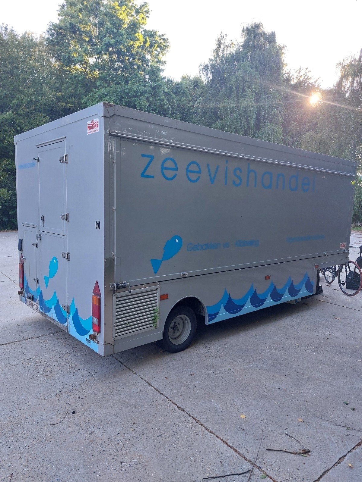 viskraam, Zakelijke goederen, Stock en Retail | Verkoopwagens, Ophalen of Verzenden