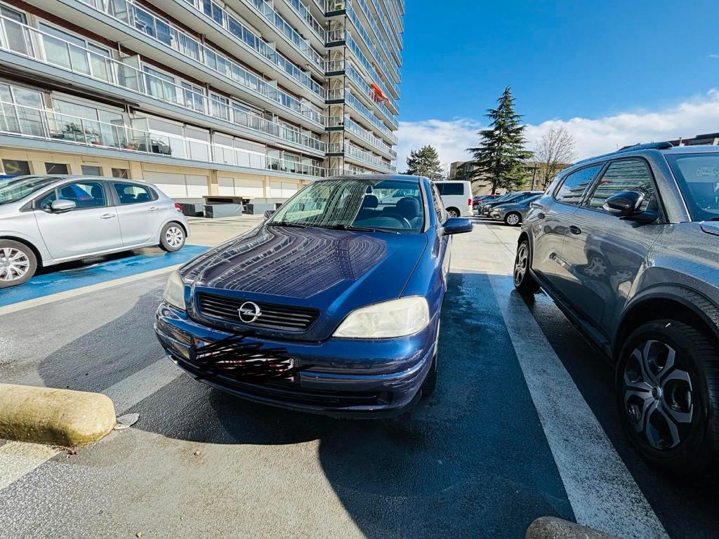 Opel Astra G 2001 zo meenemen (export), Auto's, Voorwielaandrijving, 4 cilinders, Blauw, 1395 cc