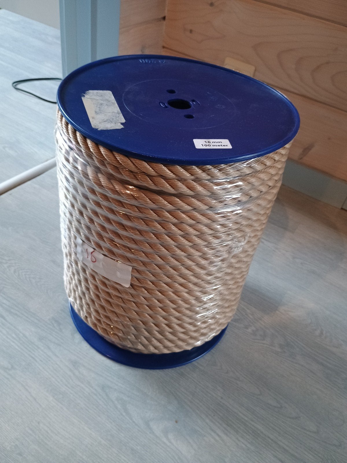 Corde à 3 torons en polypropylène de 16 mm pour amarres clas, Enlèvement