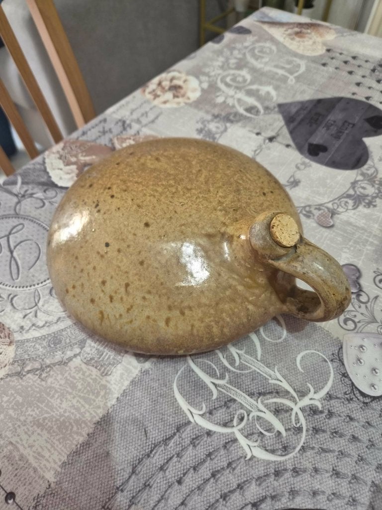 ancienne bouillotte en grès, Antiek en Kunst, Ophalen