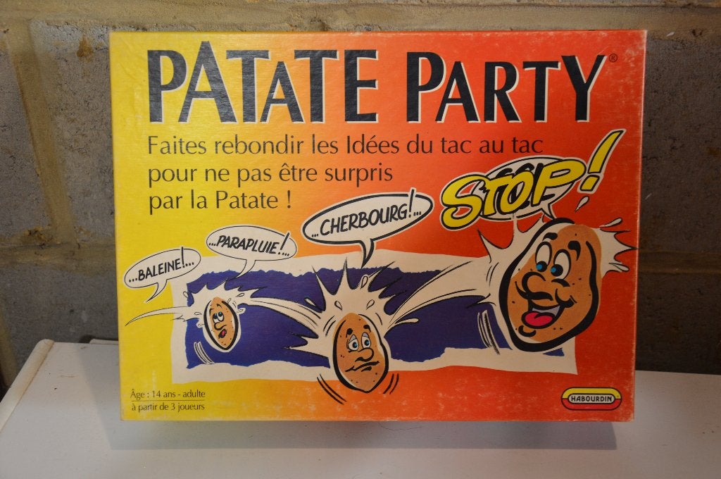 AV. JEU SOCIETE PATATE, Hobby & Loisirs créatifs, Enlèvement ou Envoi
