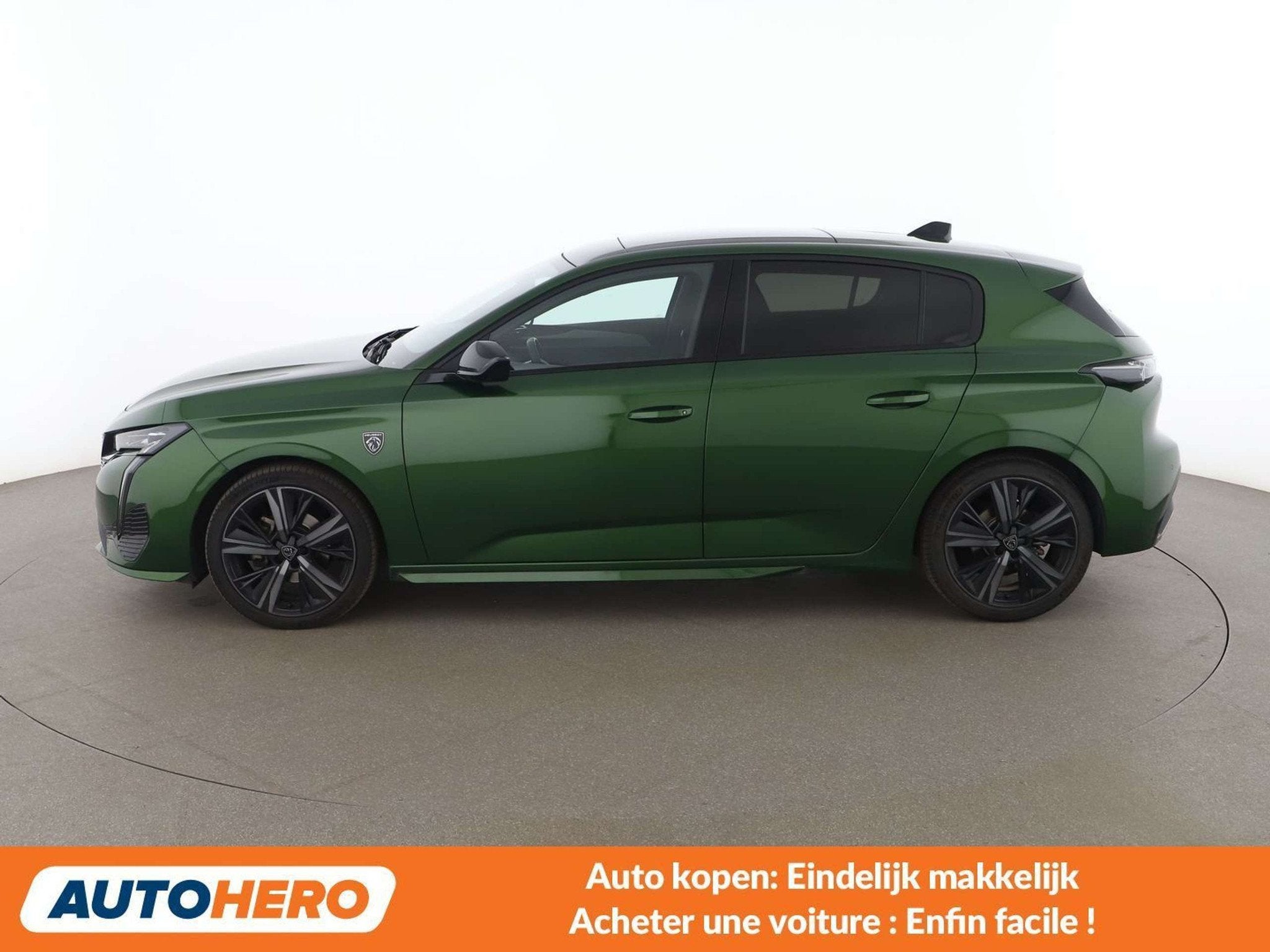 Peugeot 308 1.2 PureTech GT (bj 2023, automaat), Auto's, Gebruikt, 1199 cc, Leder, 5 deurs