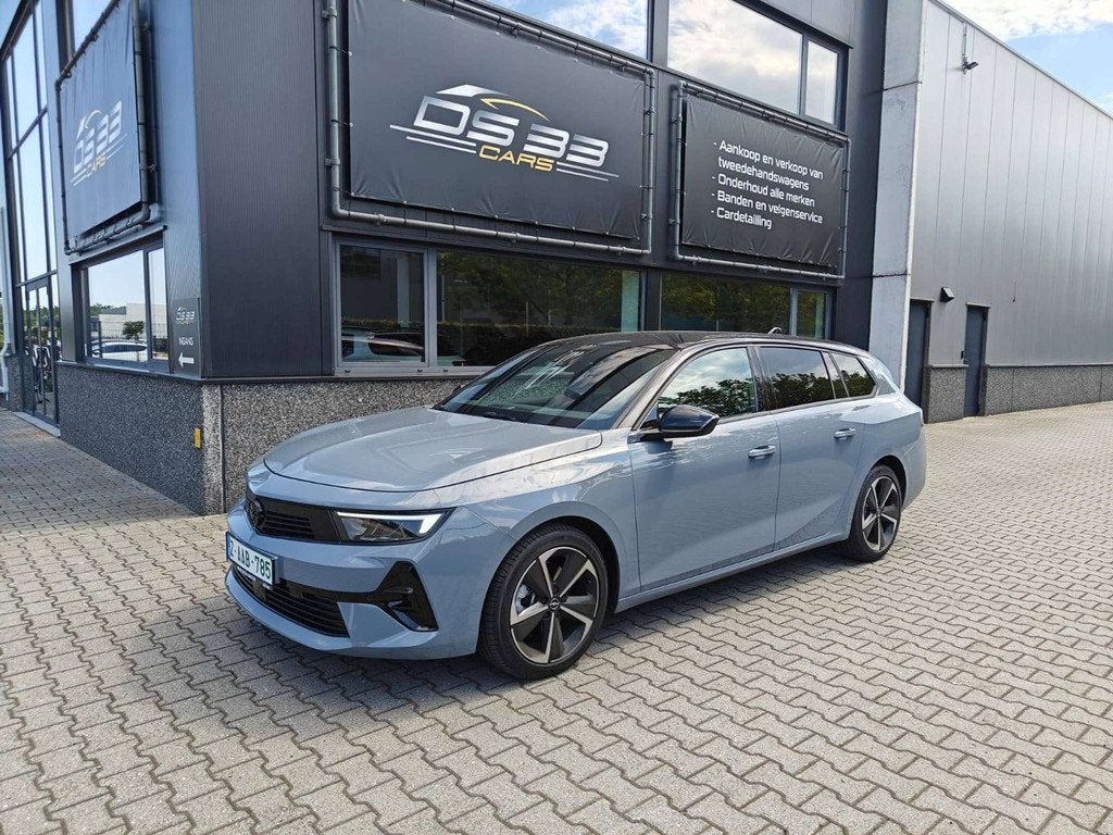 Opel Astra Sports Tourer 1.2 Turbo GS /LED/360/Keyless/Adapt, Gebruikt, Zwart, 1199 cc, https://public.car-pass.be/vhr/7dd4db8f-b4ee-44f0-8651-a75fd47a471a