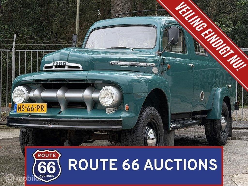 Ford F-3 Panel Van 4x4 Marmonherrington | 1951 | Route 66 Au, Autos, Achat, Entreprise, Boîte manuelle, Autre carrosserie