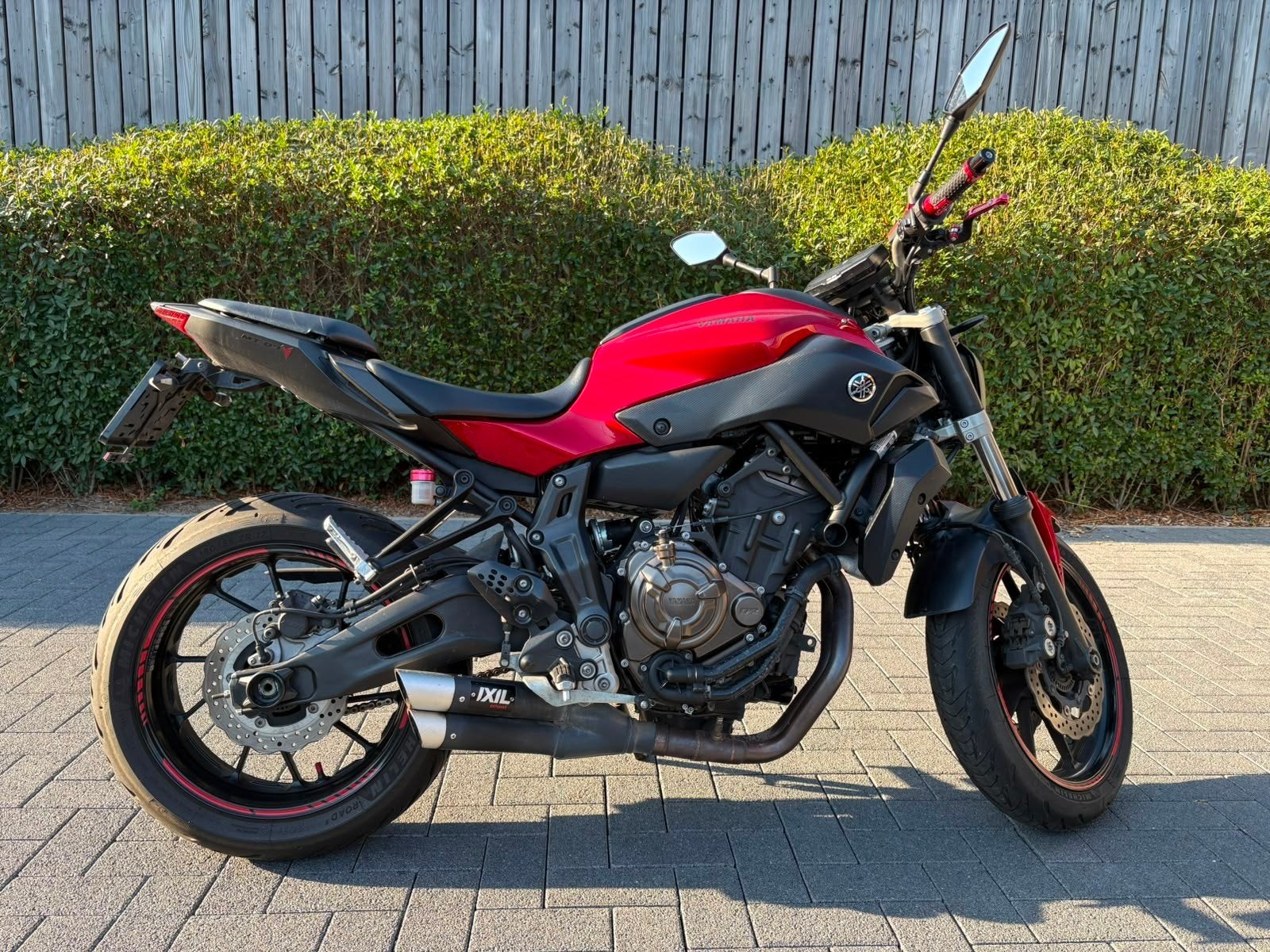 Yamaha MT07 2018 A2 versie, Motos, Occasion, 2 cylindres, Particulier, Permis Moto A2 minimum