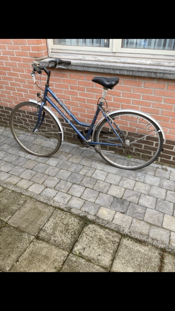 Oude damesfiets, Fietsen en Brommers, Ophalen, Gebruikt