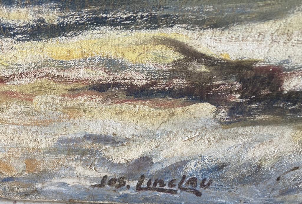 Schilderij Jos. linclau, Antiquités & Art, Enlèvement