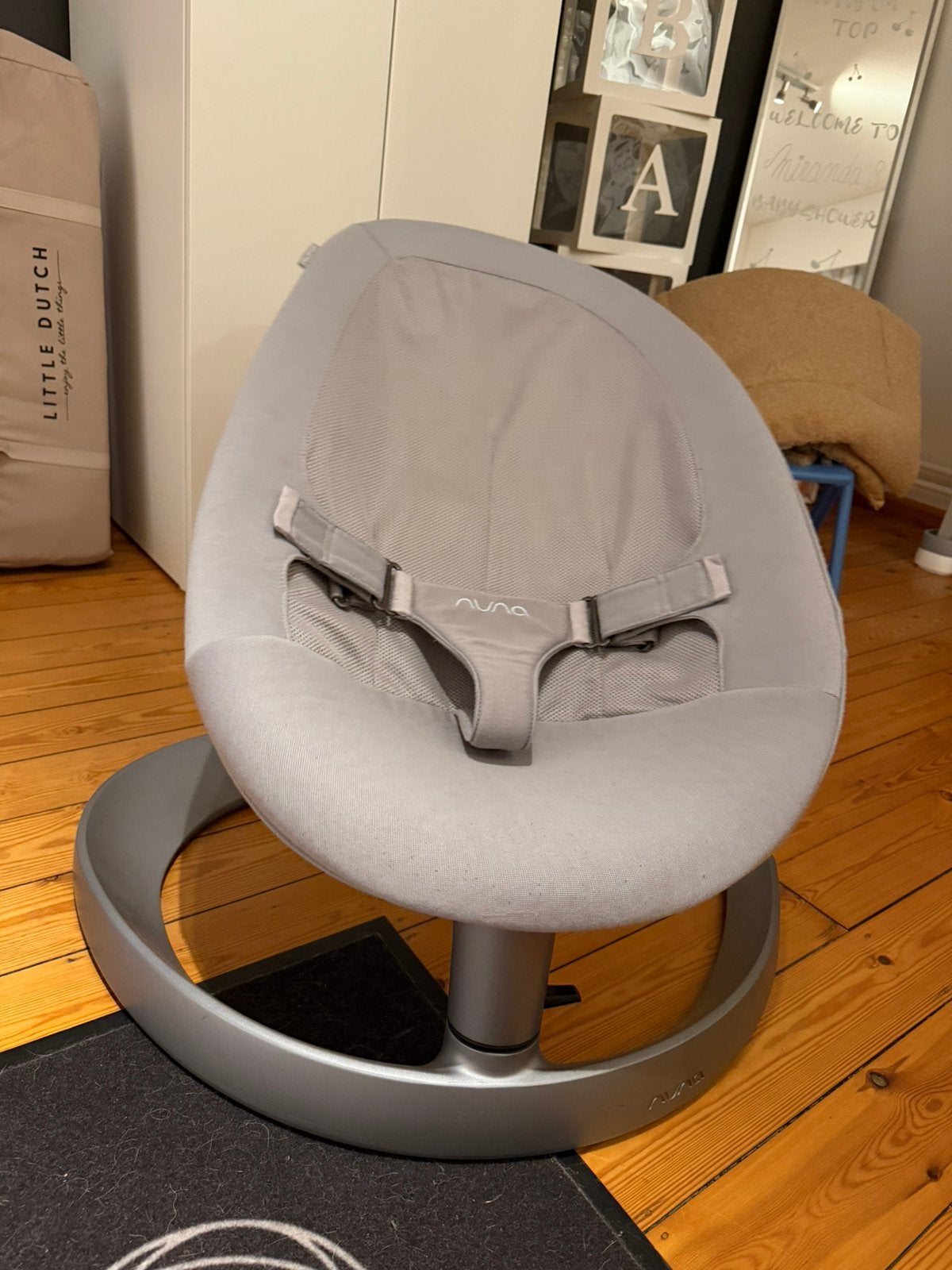 Nuna leaf relax, Kinderen en Baby's, Wipstoeltjes, Ophalen, Gebruikt, Schommelstoel, Overige merken