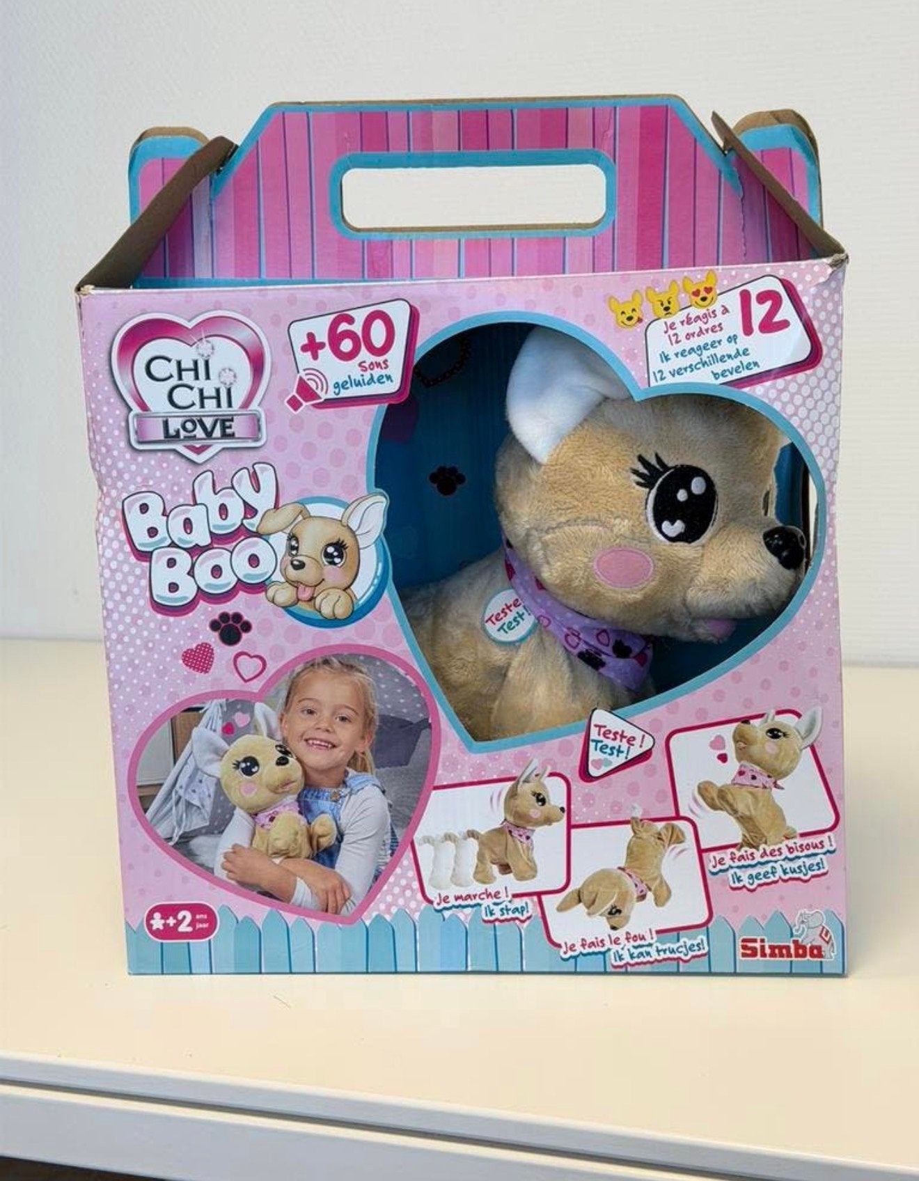 Simba Chi Chi Love Baby Boo Interactieve Puppy - Nederlands, Ophalen of Verzenden, Nieuw