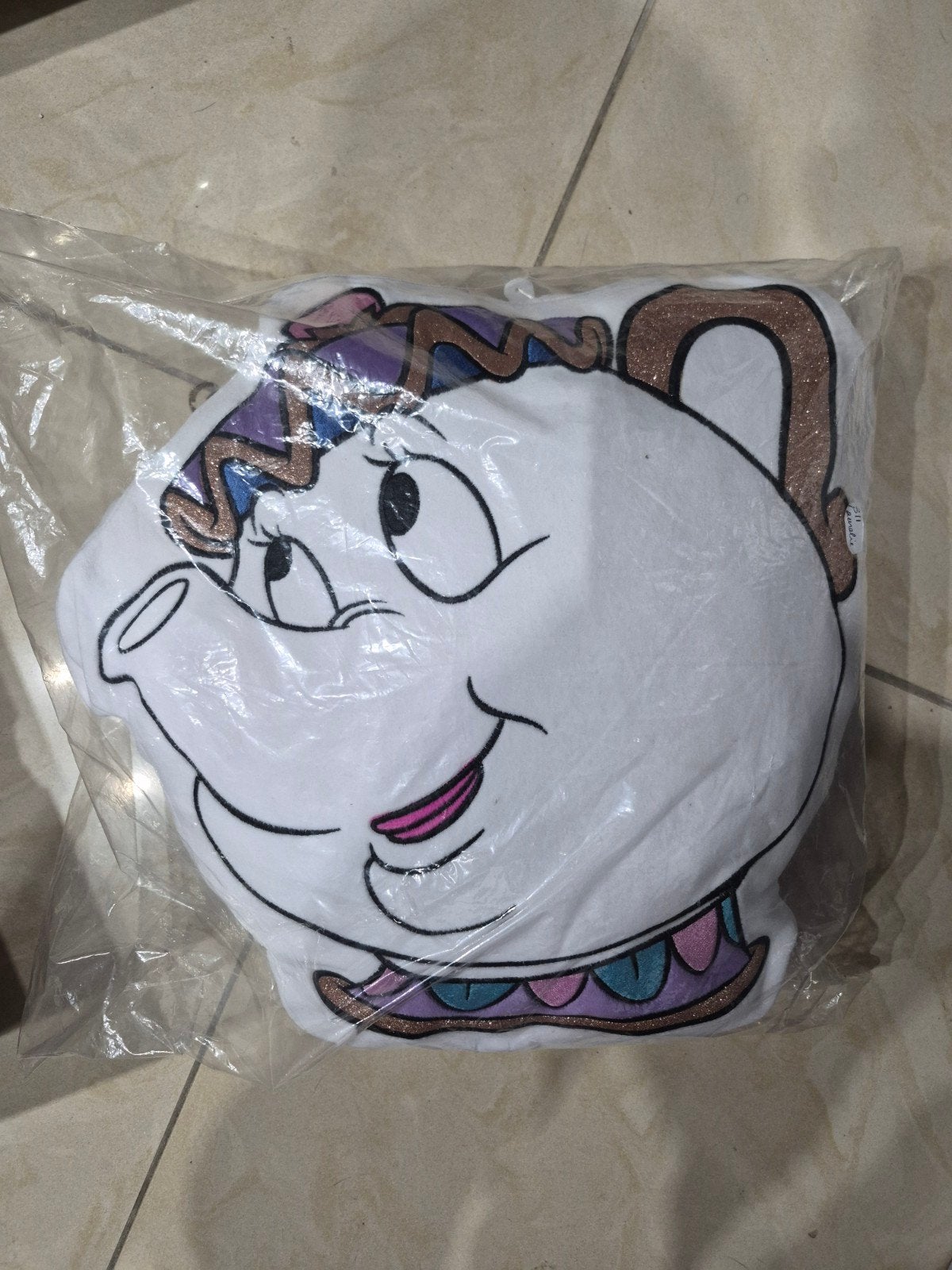 coussin neuf la belle et la bête, Enlèvement, Neuf