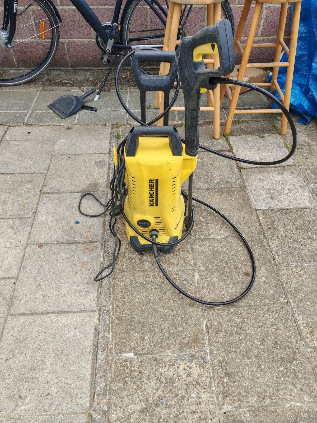 Karcher haute pression, Électrique, Avec arrêt et démarrage automatiques, Comme neuf, Enlèvement