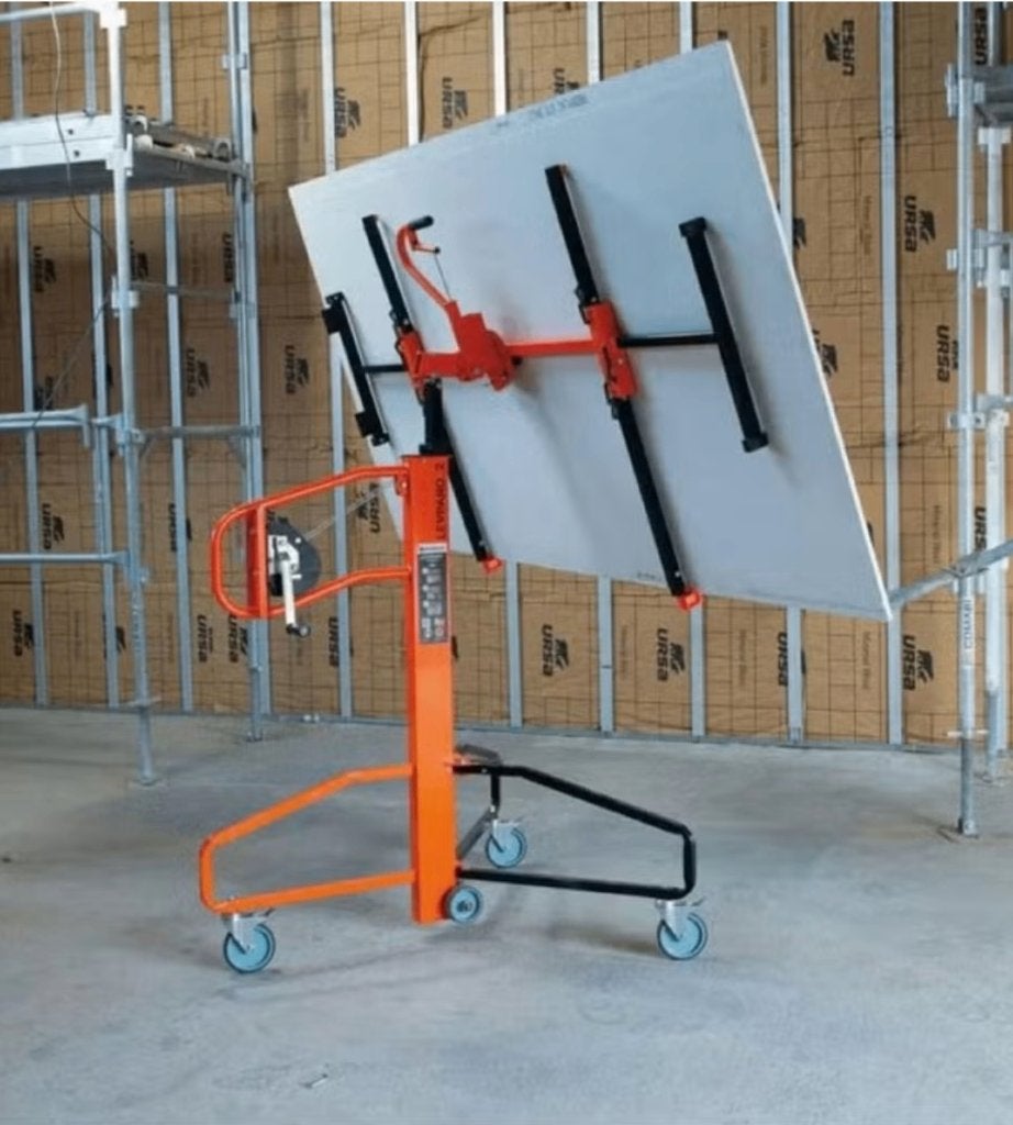 platenlift gyproclift levpano, Enlèvement, Utilisé