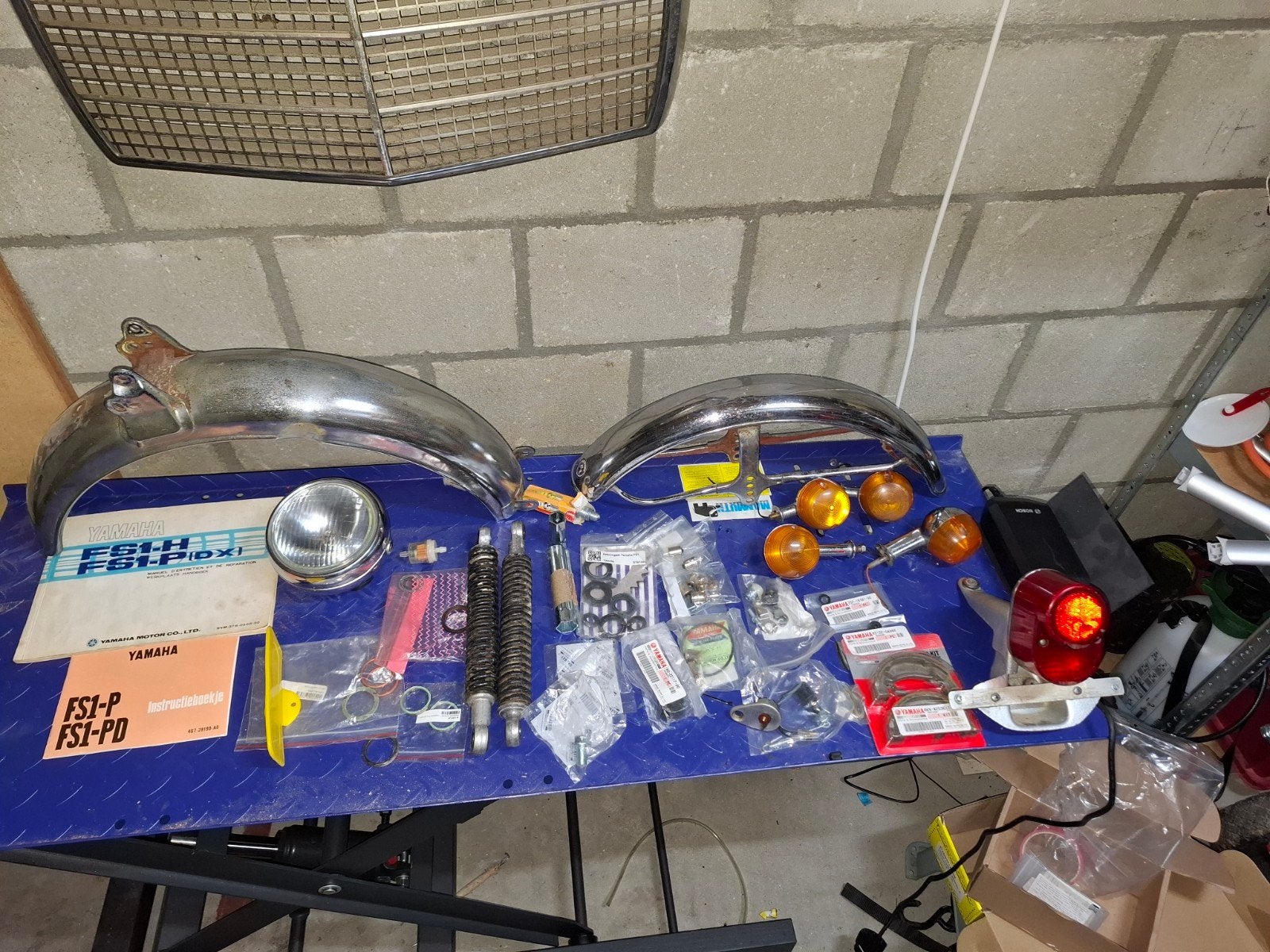 onderdelen Yamaha FS1, nieuw en gebruikt, Fietsen en Brommers, Brommeronderdelen | Oldtimers, Ophalen, Gebruikt, Yamaha