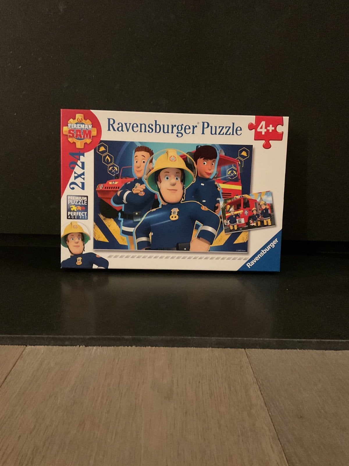 Puzzel brandweerman Sam, Ophalen