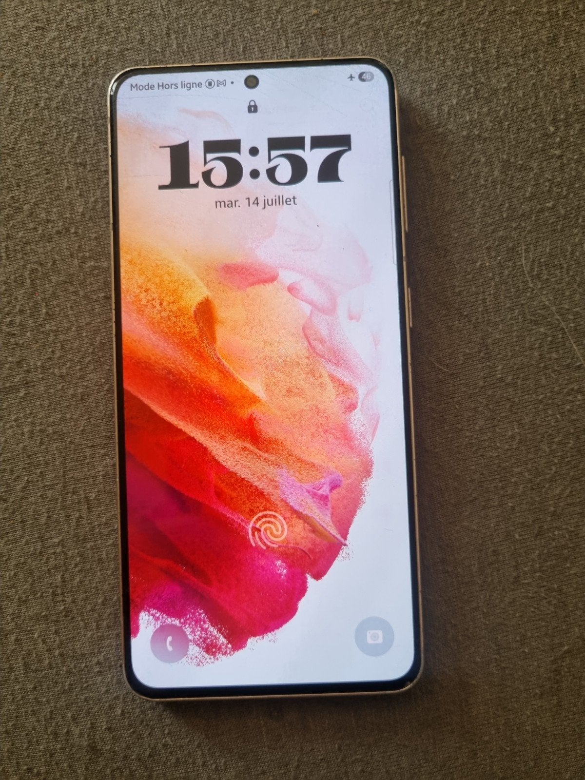 Samsung s21, Ophalen
