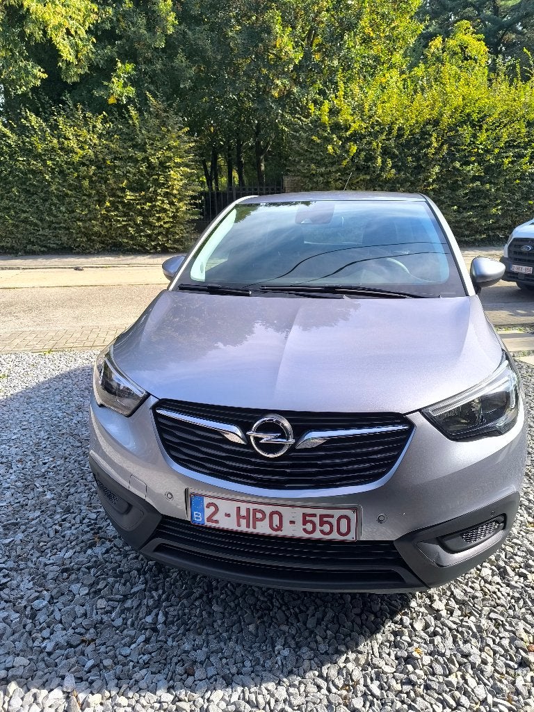 Opel Crossland X 1.2Edition (2020)- 77 800 km !, Autos, Argent ou Gris, Achat, Euro 6, Boîte manuelle