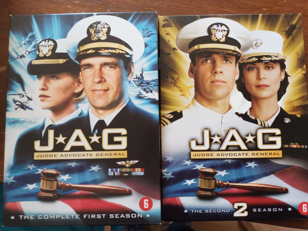 Série JAG DVDs Saisons 1 et 2, Enlèvement ou Envoi, Comme neuf, Action et Aventure
