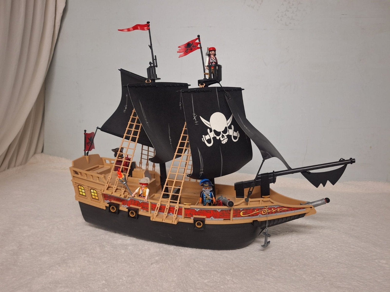 Playmobil piraten, Ophalen