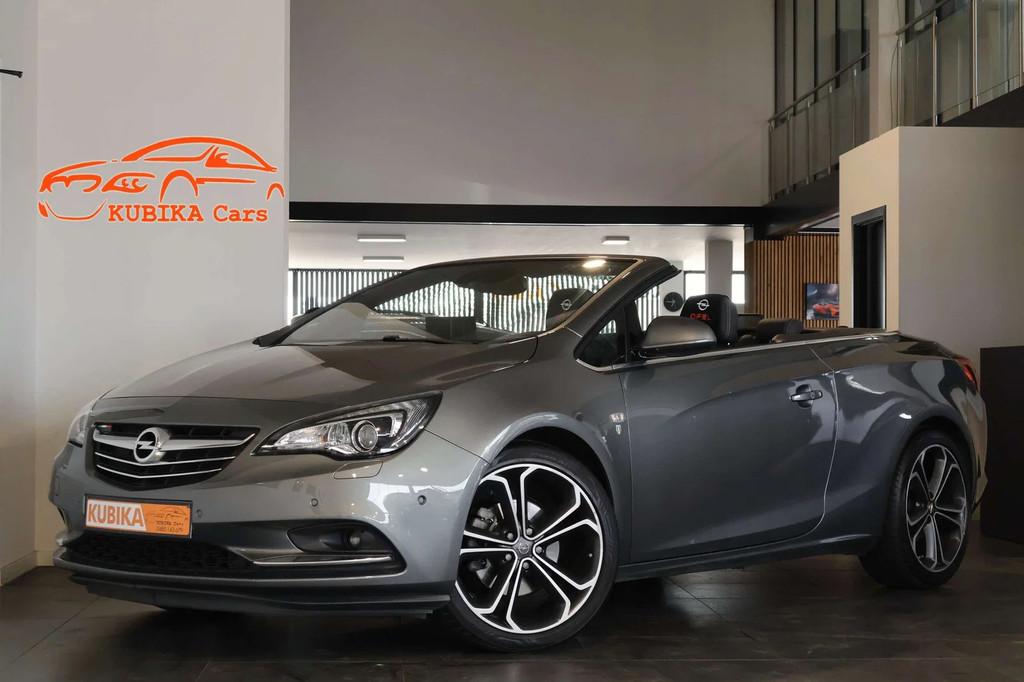 Opel Cascada Cascada 1.6 Turbo CruiseC CarPlay LEDER Garanti, Cuir, Argent ou Gris, Euro 6, Entreprise