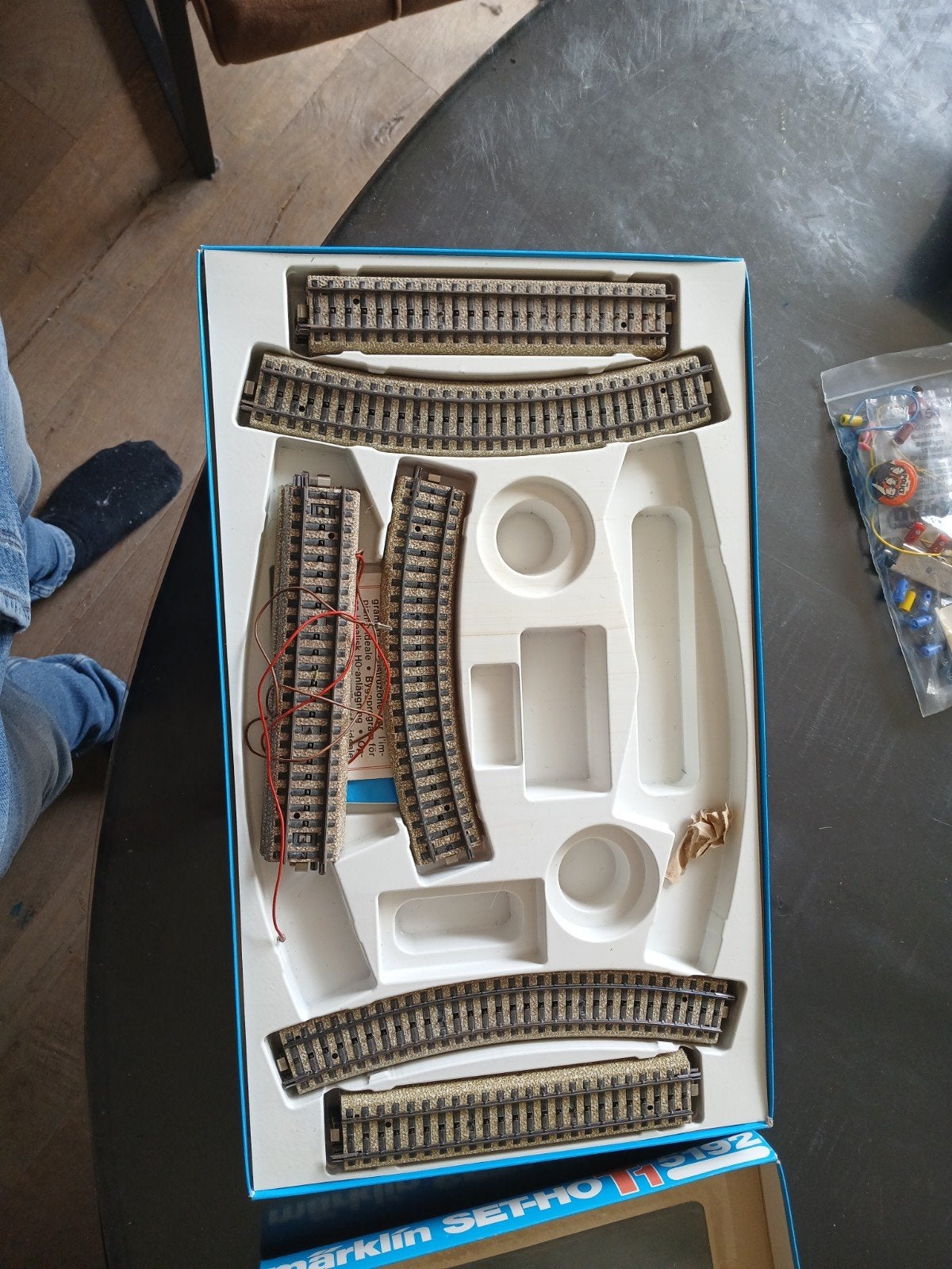 Marklin treinrails, Ophalen