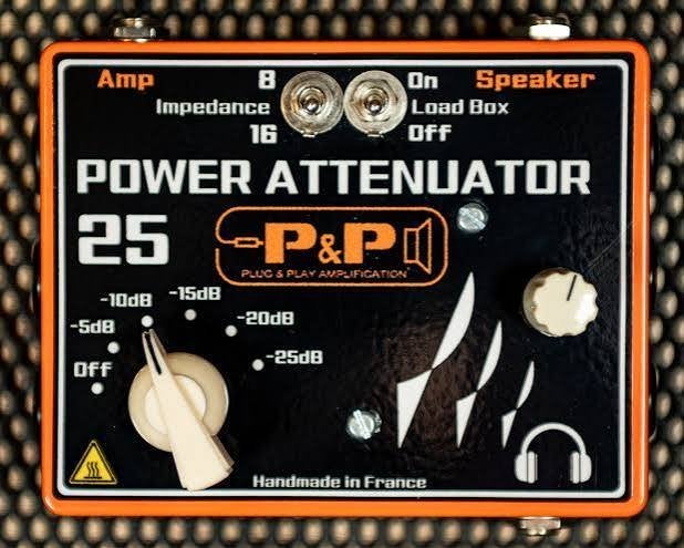 Atténuateur d'ampli guitare P&P 25 watts, Enlèvement ou Envoi, Comme neuf, Guitare