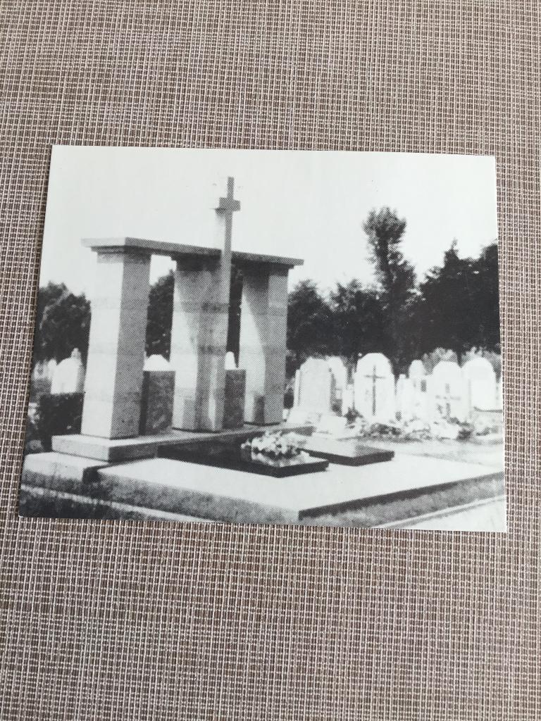 Herdenkingsprent Joris Van Severen gedood 1940 AVV-VVK, Verzamelen, Verzenden, Bidprentje