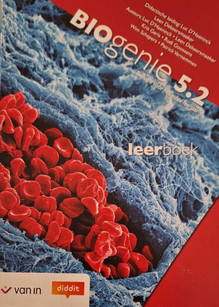 BIOgenie 5.2 leerboek, Ophalen, ASO, Biologie, Zo goed als nieuw