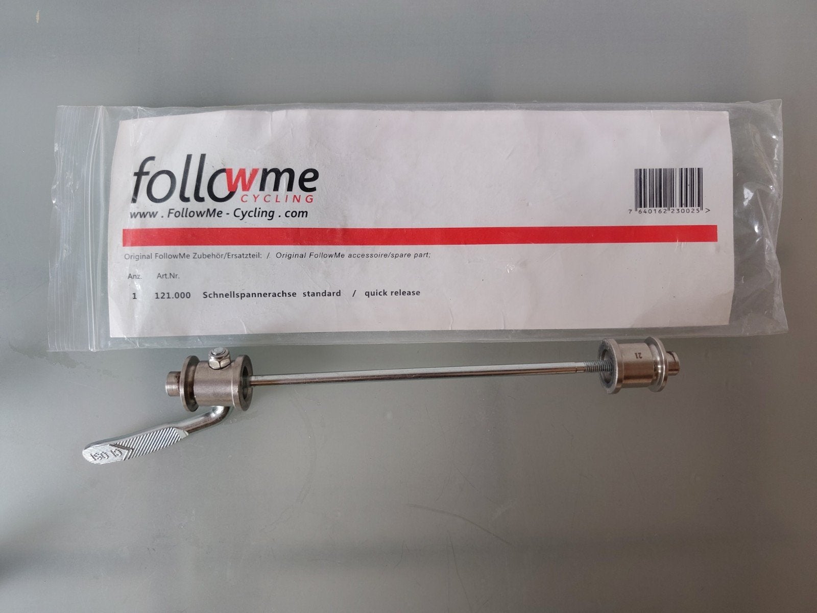 FollowMe snelspanner voor wielas ouderfiets, Ophalen, Zo goed als nieuw, FollowMe