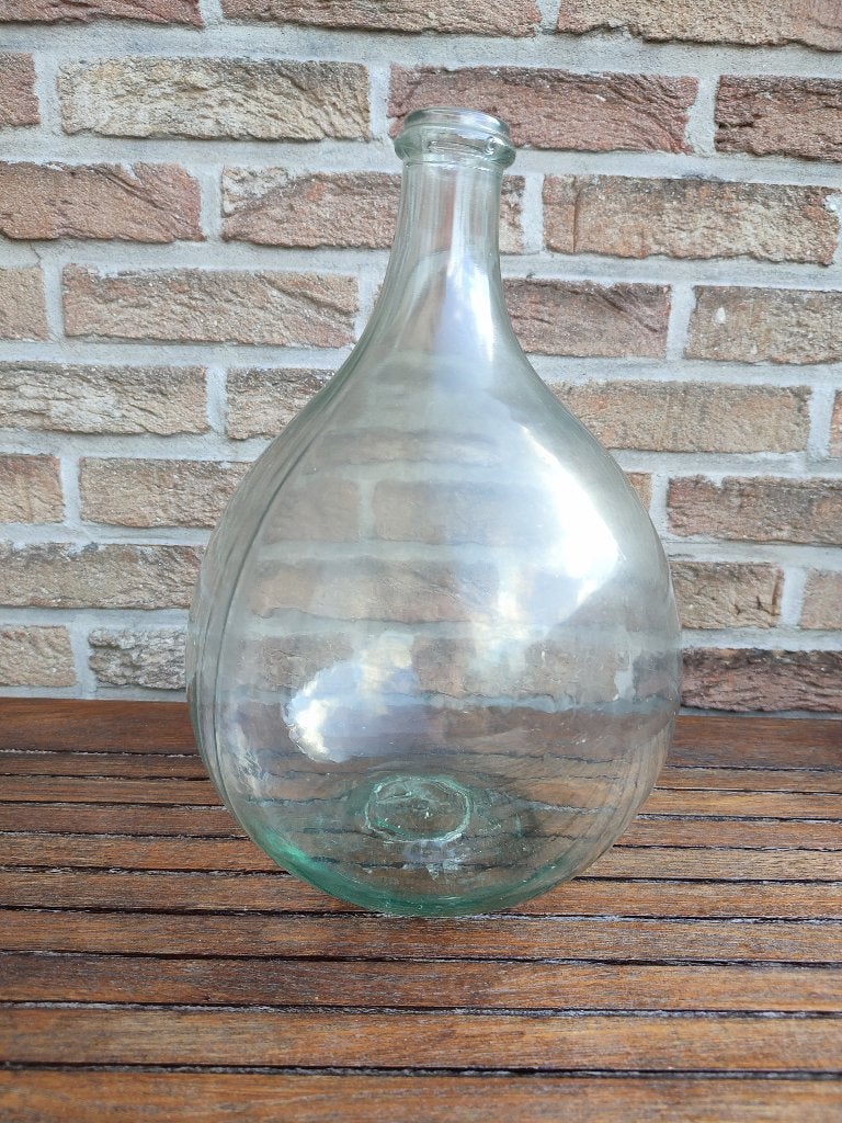 Bonbonne en verre ou dame-jeanne, Antiek en Kunst, Antiek | Glaswerk en Kristal, Ophalen