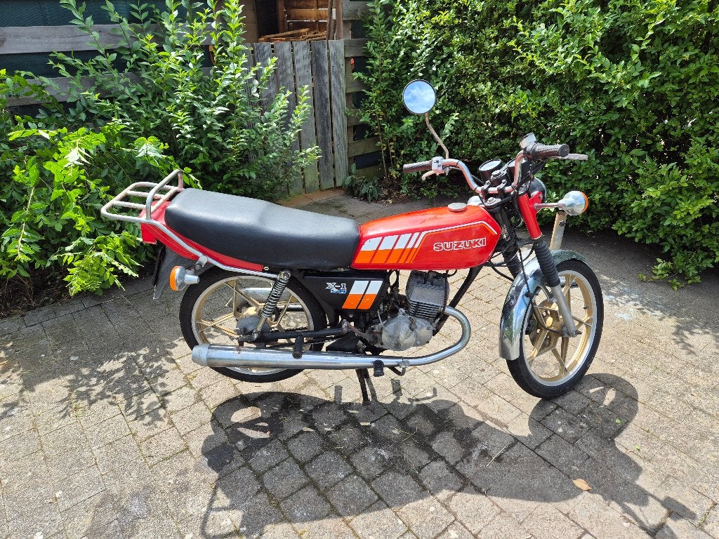 Suzuki ZR50K X-1 50 (1979) – Oldtimer – restauratieproject, Vélos & Vélomoteurs, Autres marques, 49 cm³, Classe B (45 km/h), Enlèvement