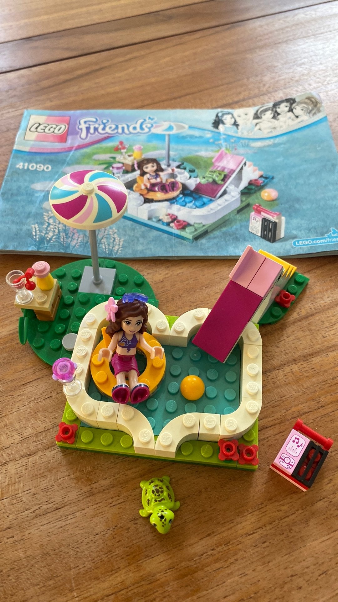 Lego Friends piscine 41999, Enlèvement ou Envoi, Lego, Ensemble complet, Friends