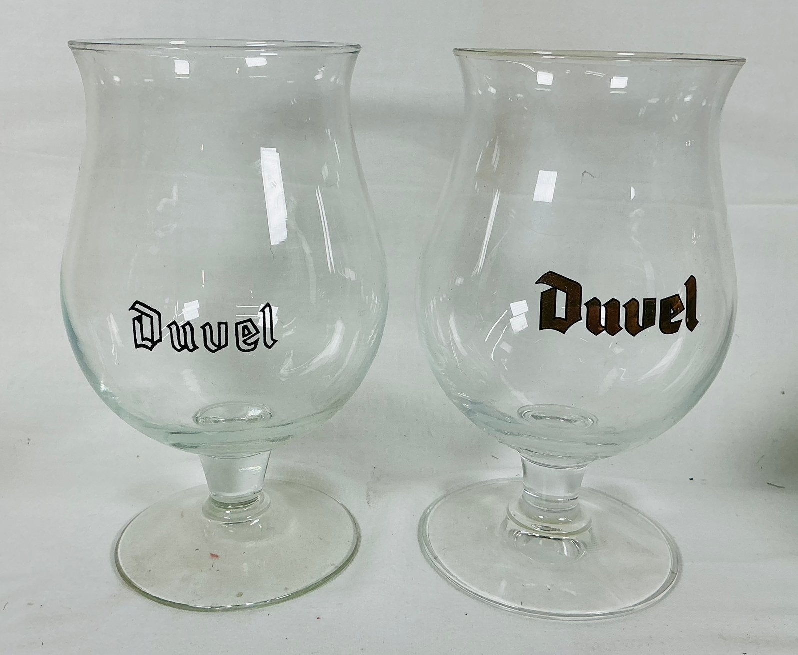 Duvel Moortgat grrot lot van 34 Duvel glazen, Verzamelen, Ophalen, Gebruikt, Glas of Glazen, Duvel