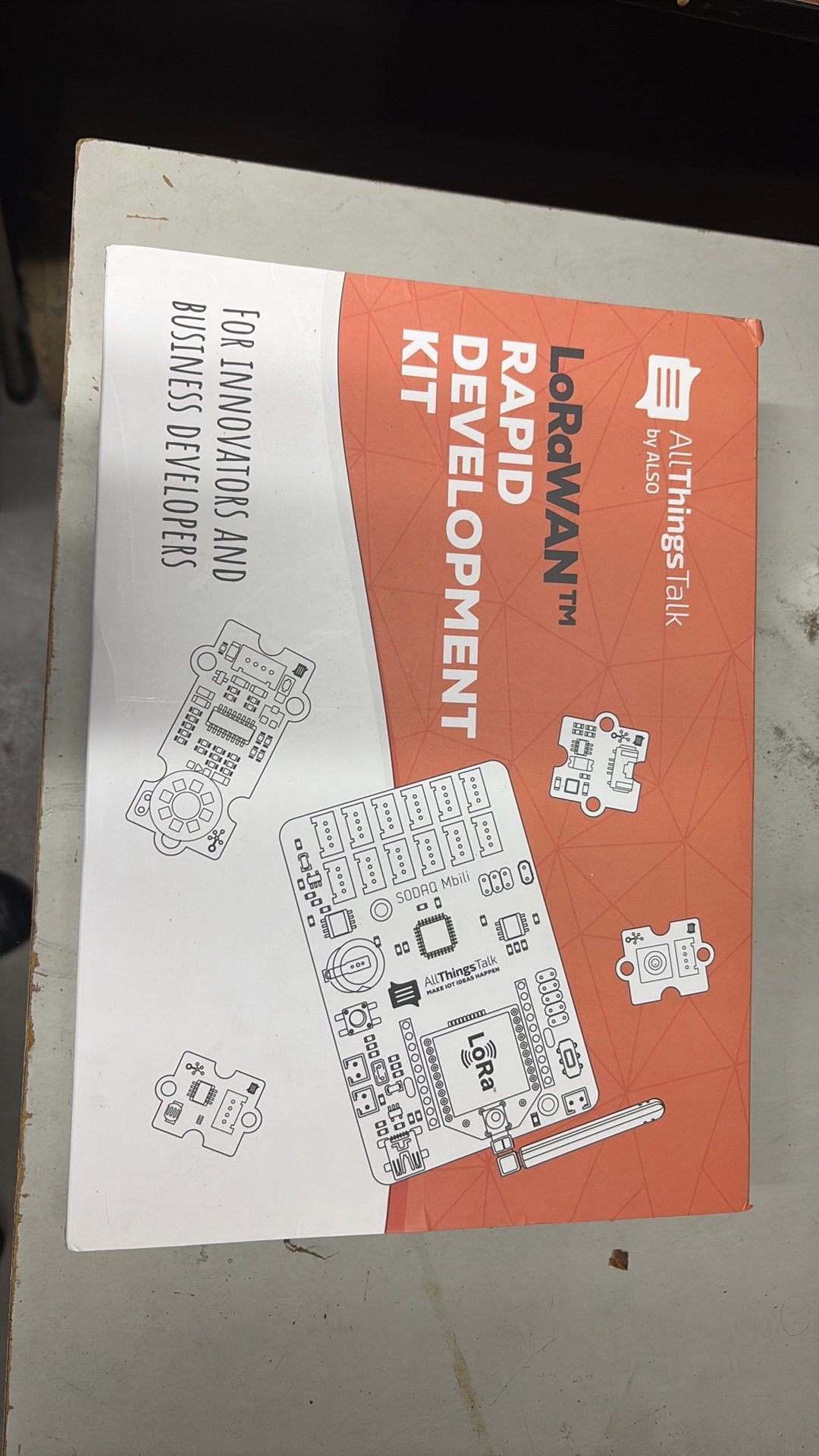 LoRaWAN Rapid Development Kit - AllThingsTalk by ALSO, Télécoms, Émetteurs & Récepteurs, Enlèvement, Comme neuf
