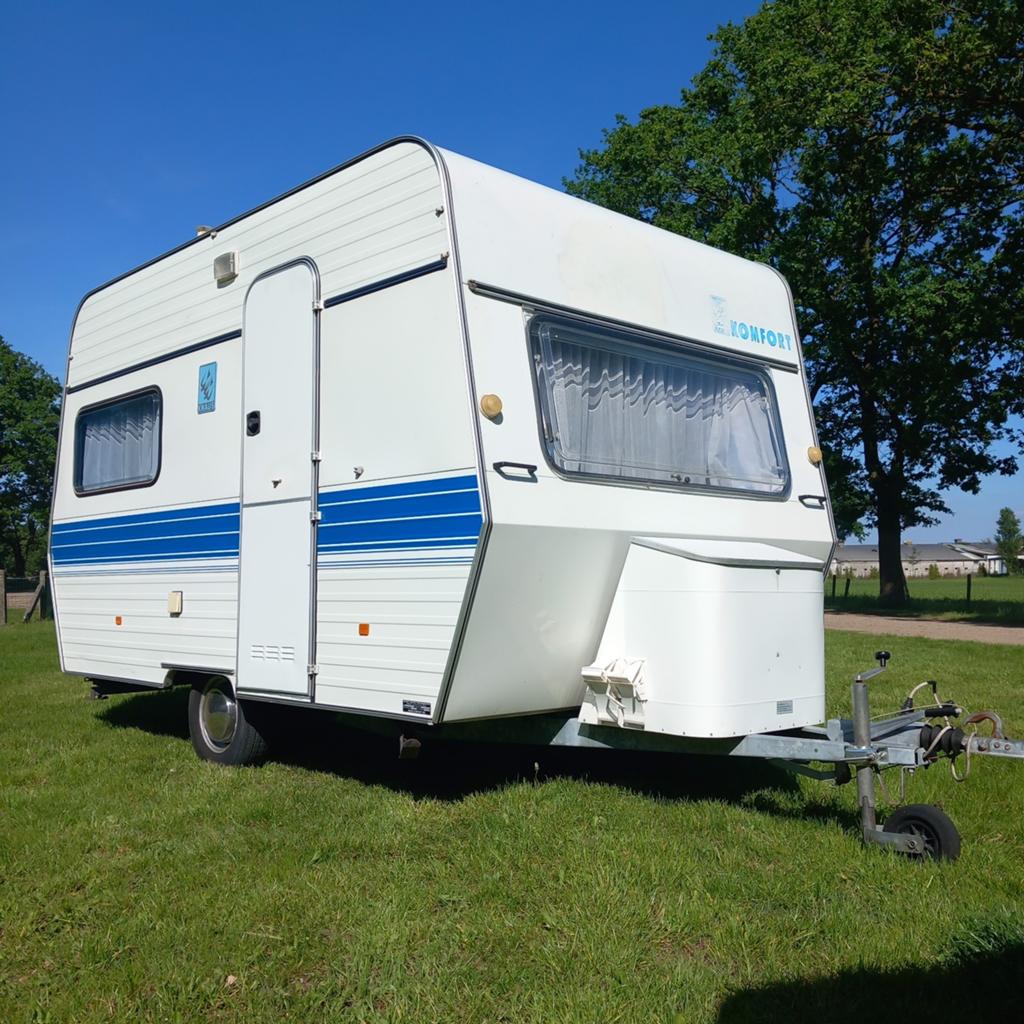 Retro knaus komfort 365, MTM 750kg, 2 volw+2kind, topstaat!, Caravans en Kamperen, Particulier, Knaus