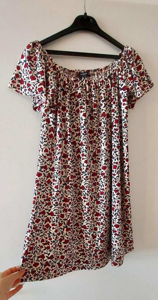 Comme neuf - Robe à fleurs Mango, Taille S, Mango, Autres couleurs, Comme neuf, Enlèvement