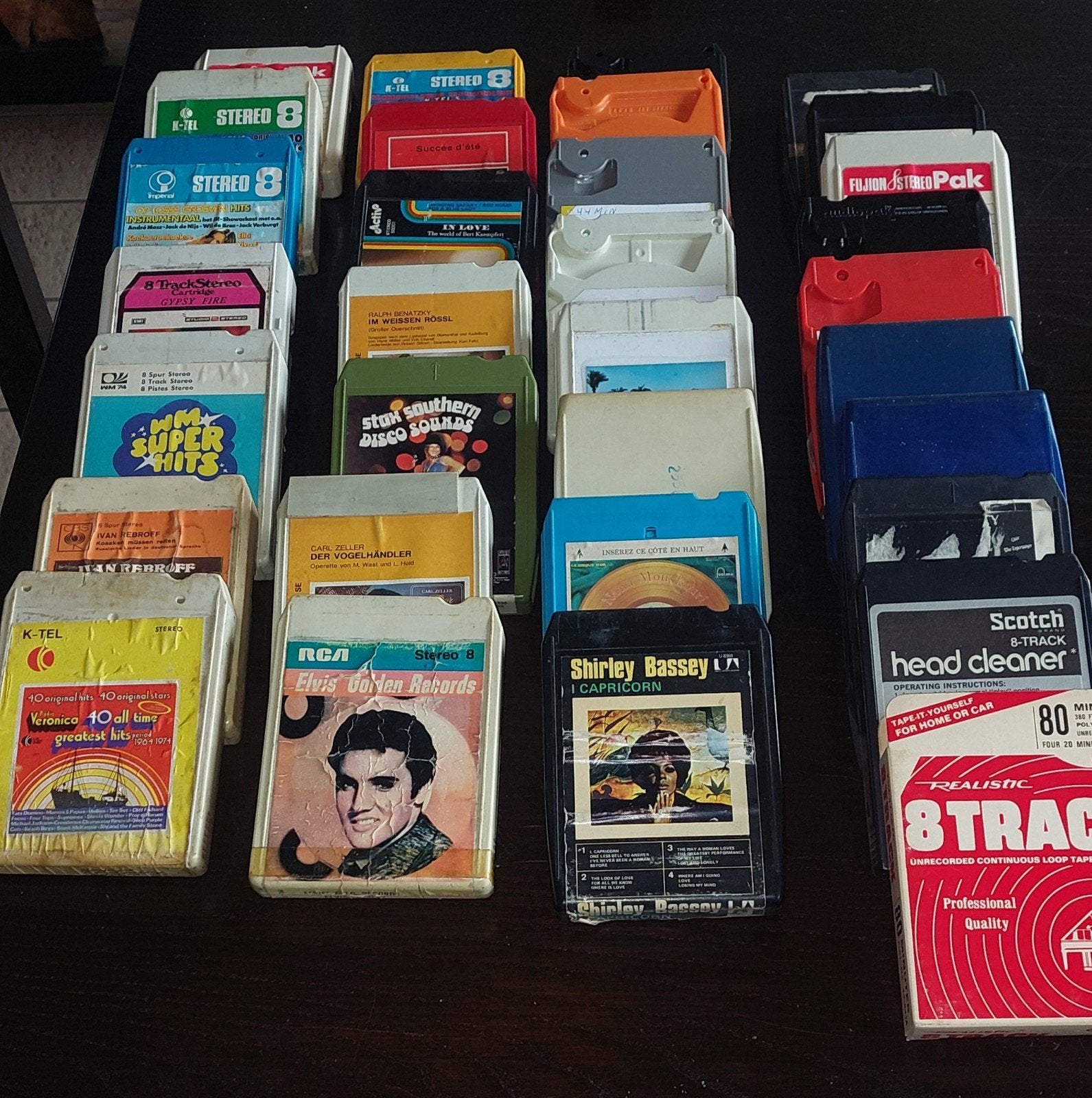 8 track muziek cassette, Ophalen of Verzenden, 26 bandjes of meer